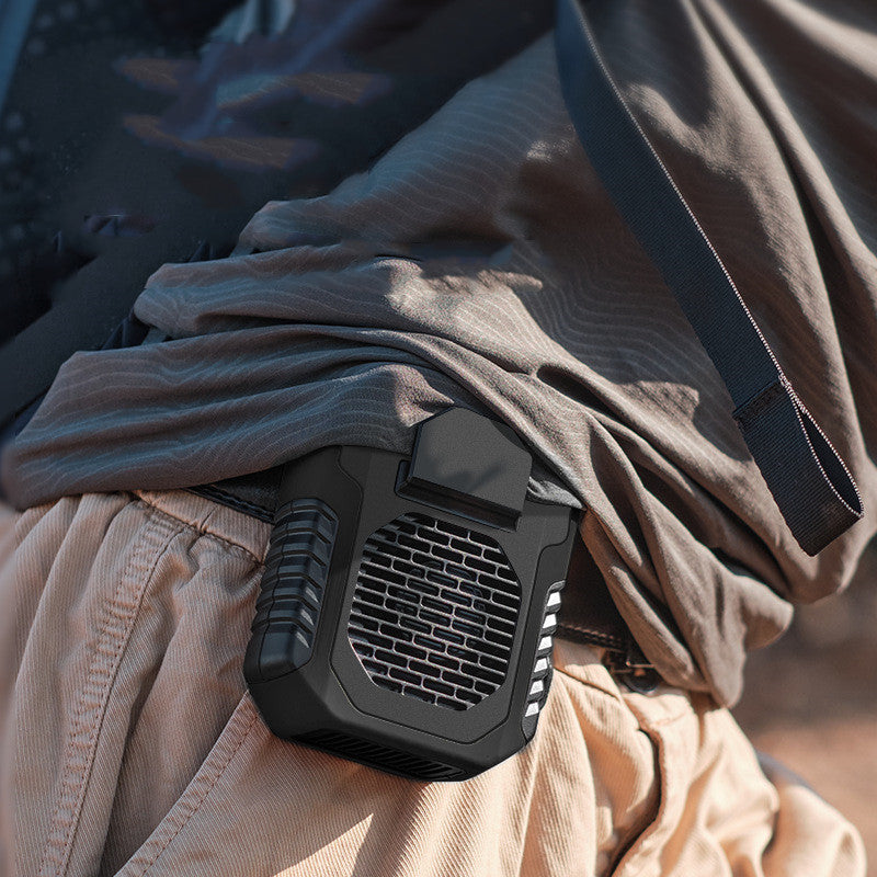 Portable USB Waist Clip Fan β Rechargeable Mini Air Conditioner for Neck & Outdoor Sports