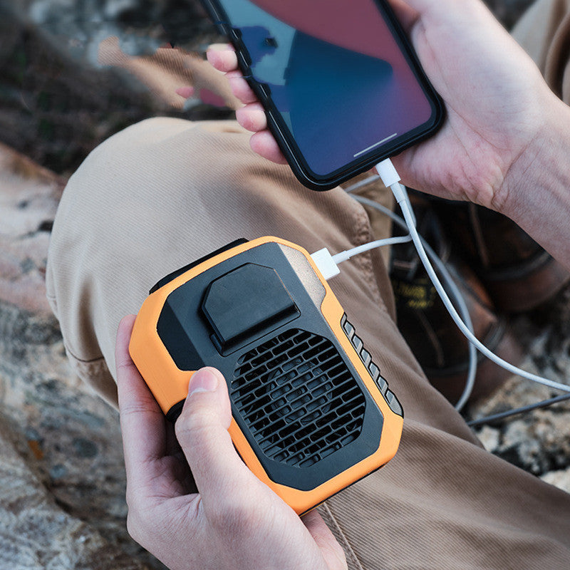 Portable USB Waist Clip Fan β Rechargeable Mini Air Conditioner for Neck & Outdoor Sports