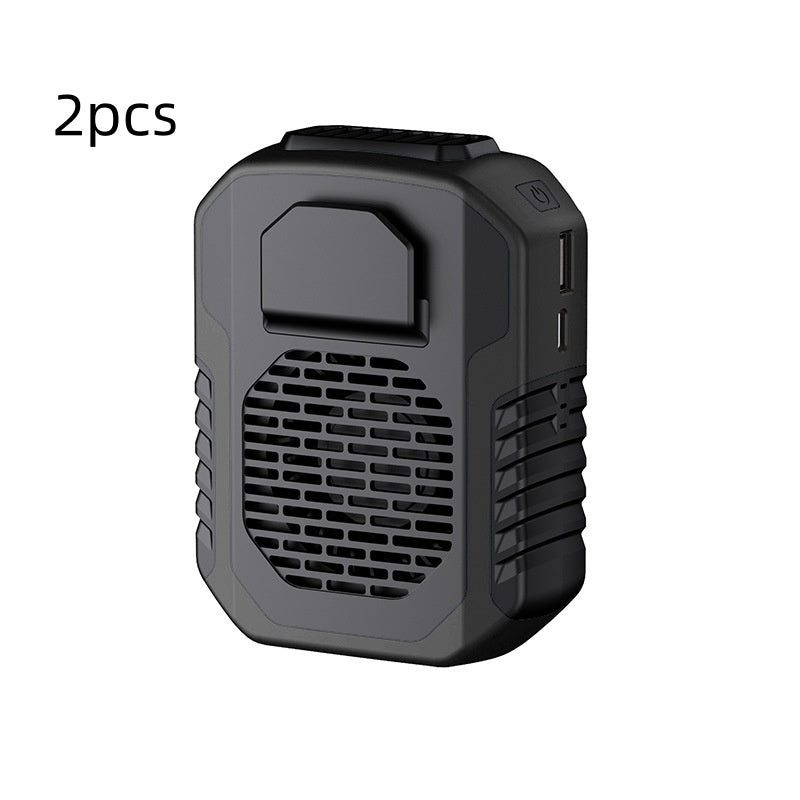 Portable USB Waist Clip Fan β Rechargeable Mini Air Conditioner for Neck & Outdoor Sports