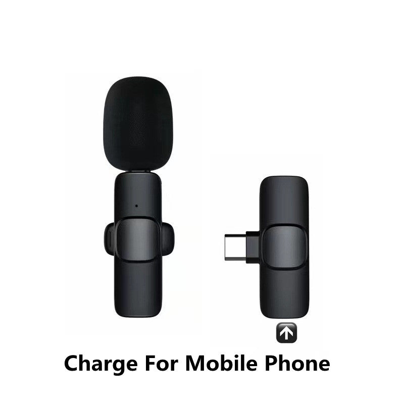 Wireless Lavalier Microphone for iPhone & Android - Portable Clip-On Mic with Long Battery Life - Elurra Essence