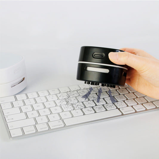 Compact, lightweight, ideal for cleaning desks or keyboards; minimal noise and easy use