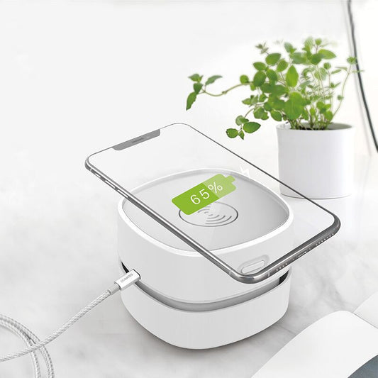Compact, lightweight, ideal for cleaning desks or keyboards; minimal noise and easy use