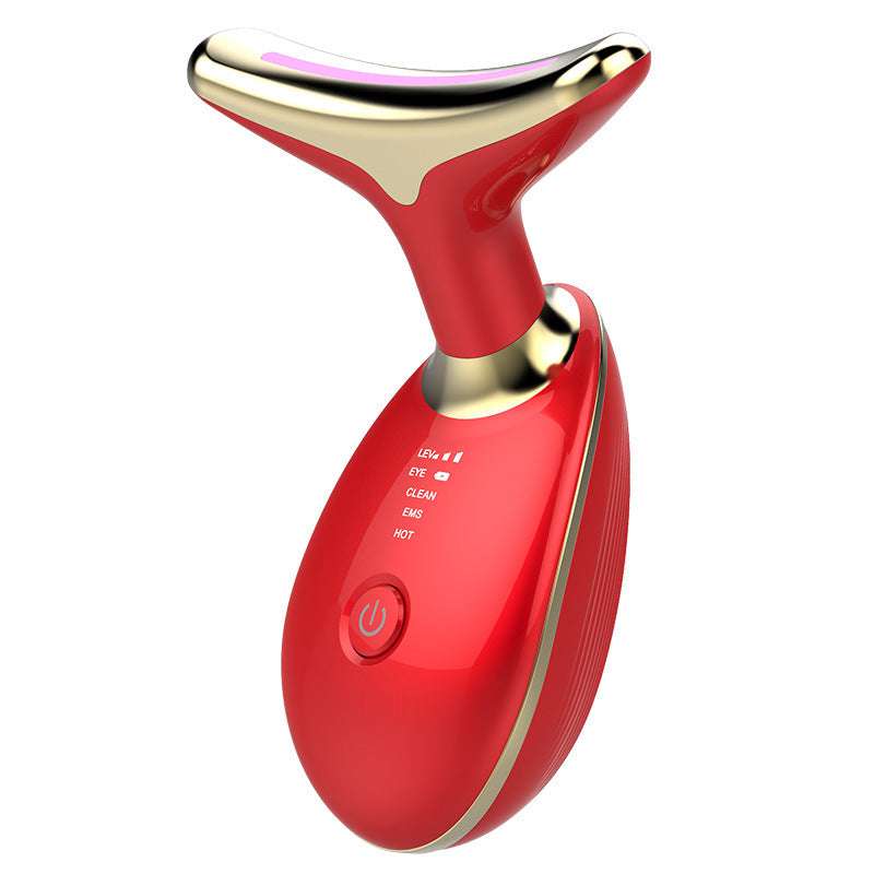 EMS Thermal Neck & Lift Massager – Electric Microcurrent Wrinkle Remover - Elurra Essence
